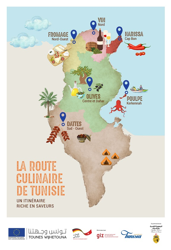 route culinaire tunisie